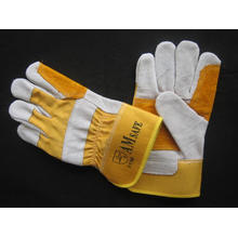 Cow Split Leather Double Palm Working Glove (3060.02)